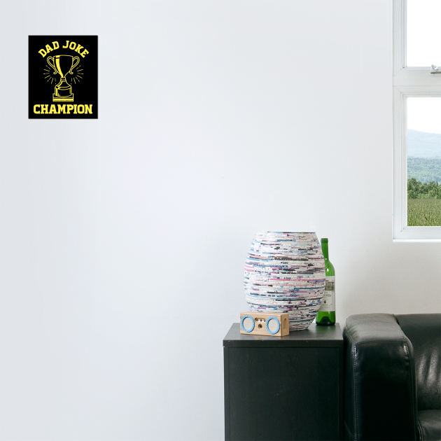 Dad Joke Champion by enrynz